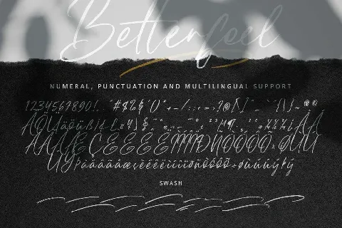 Betterfeel font