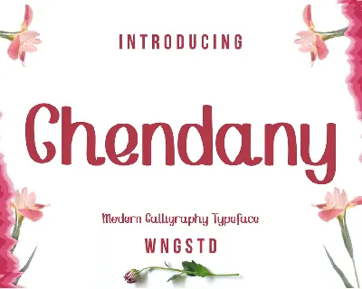 Chendany font
