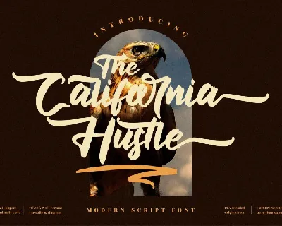 The California Hustle font