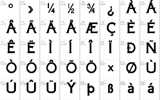 ARTHILA Display font