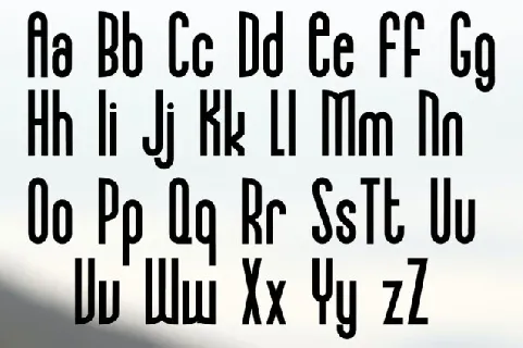 Hamocky font