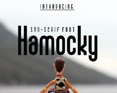 Hamocky font