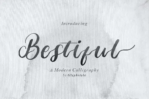 Bestiful font