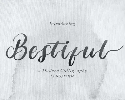 Bestiful font