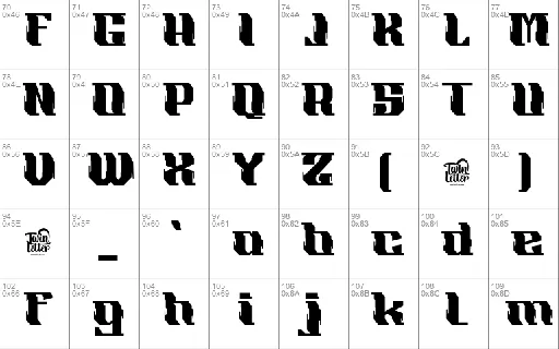 GHORA trial font