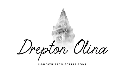 Drepton Olina font