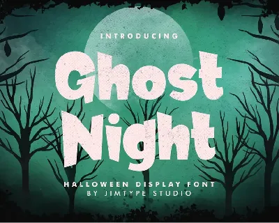 Ghost Night DEMO! font