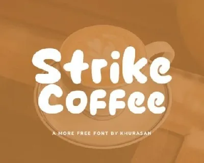 Strike Coffee font