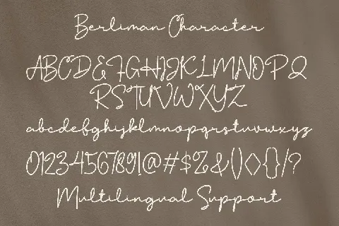 Berliman font