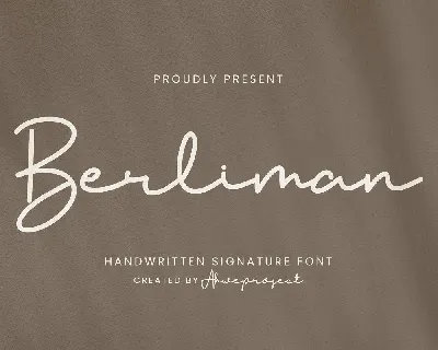 Berliman font