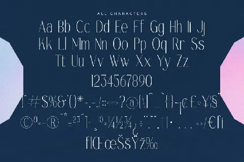 Authentic Megarilo font