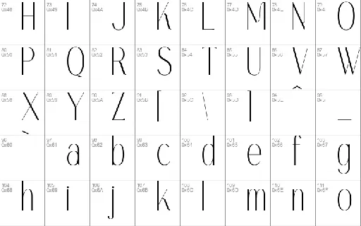 Authentic Megarilo font