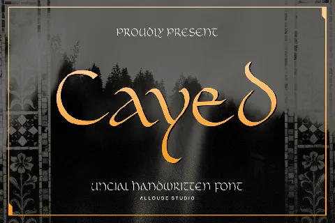 Cayed Demo Version font