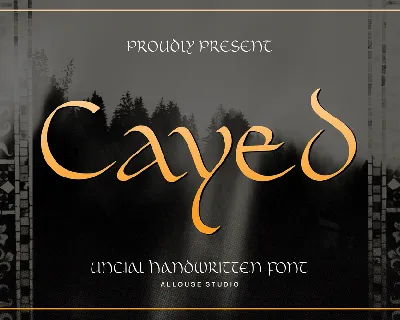 Cayed Demo Version font