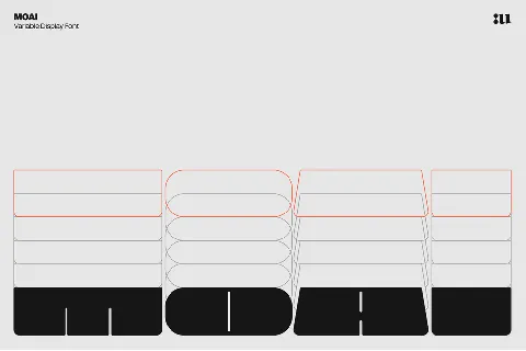 Moai Freebie font