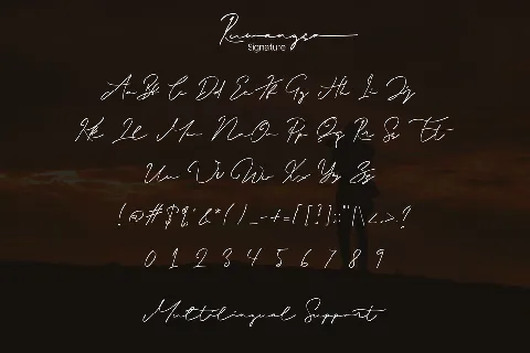 Rumangsa Handwritten font