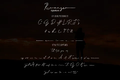 Rumangsa Handwritten font