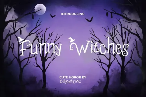 Funny Witches font
