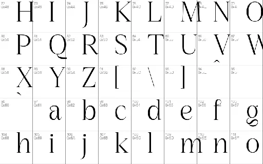 Nagista font