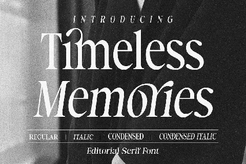 Timeless Memories font