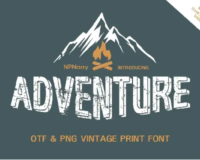 Adventure Free font