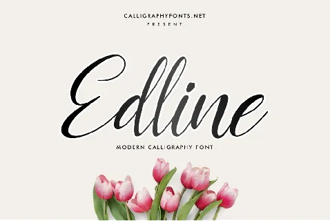 Edline Demo font