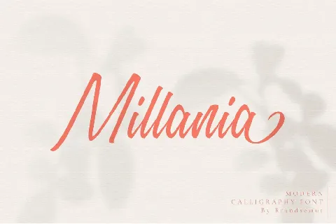 Millania font