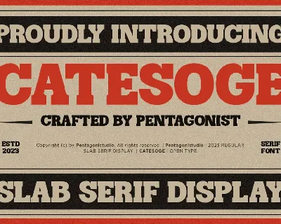 CatesogeDEMO font