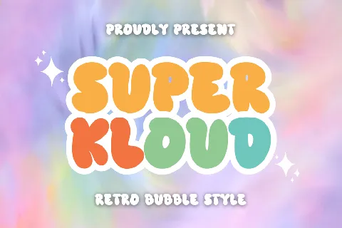 SUPER KLOUD font