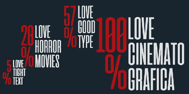 Cinematografica font