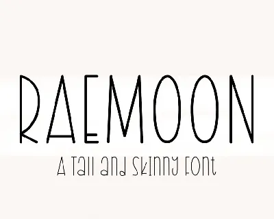 Raemoon font