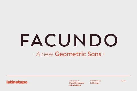 Facundo Family font