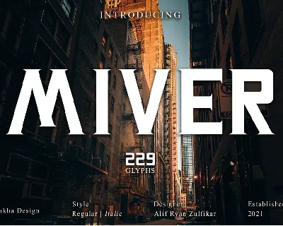 Miver font