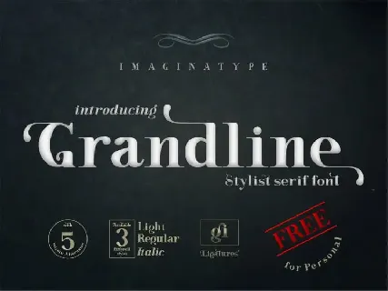 Grandline – Elegant Serif font