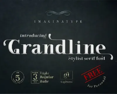 Grandline – Elegant Serif font