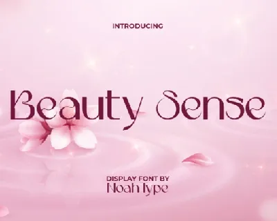 Beauty Sense font