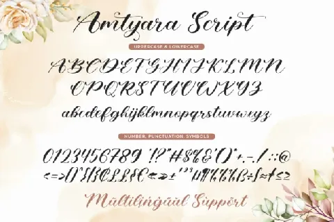 Amtyara Script font
