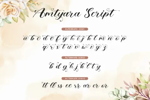 Amtyara Script font