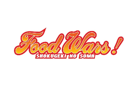 Food Wars font