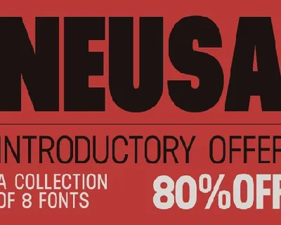 Neusa Family font