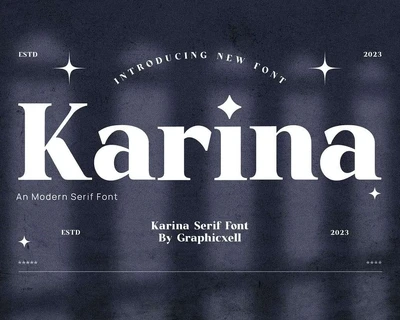 Karina font