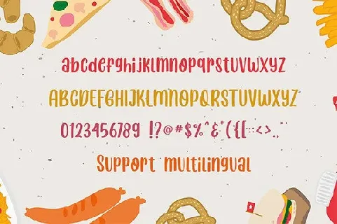 Tuna Sandwich font