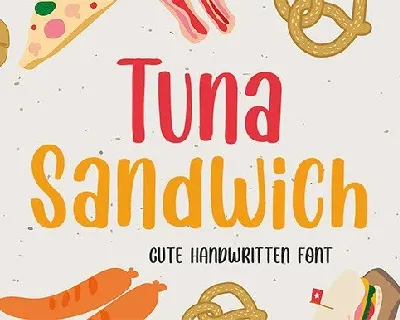 Tuna Sandwich font