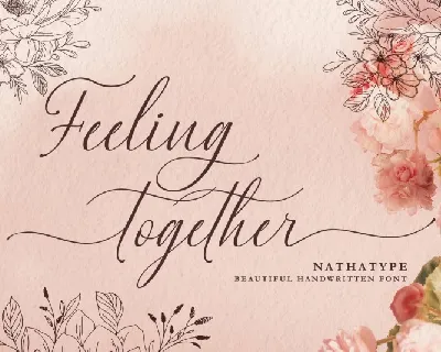 Feeling Together font