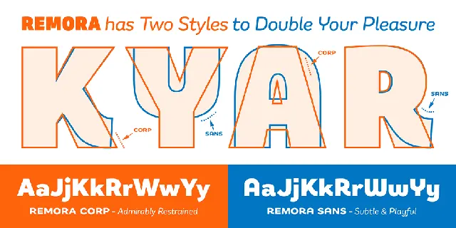 Remora Sans Family font