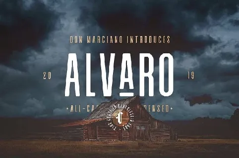 Alvaro Condensed Duo font