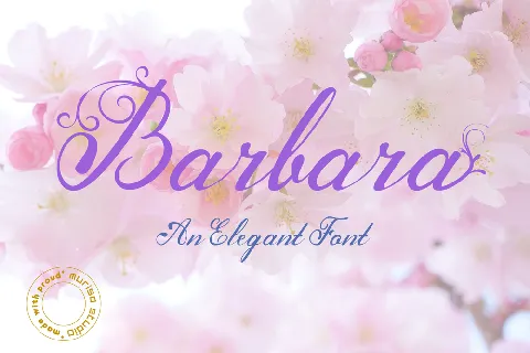 Murisa Barbara font