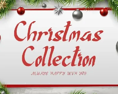 Christmas Collection font