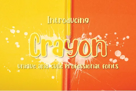Crayon font