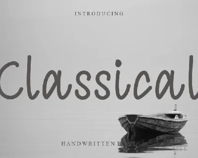 Classical font